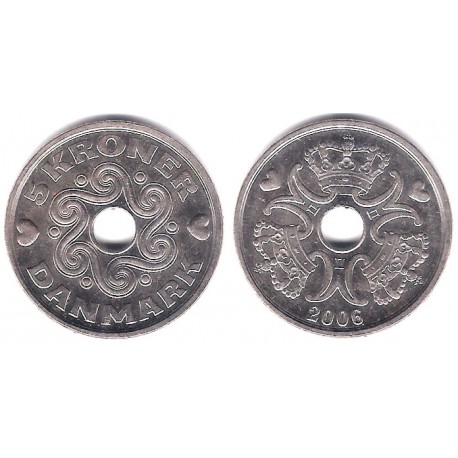 (869.2) Dinamarca. 2006. 5 Kroner (EBC+)