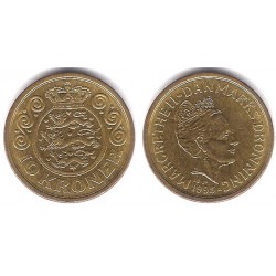 (877) Dinamarca. 1995. 10 Kroner (MBC)