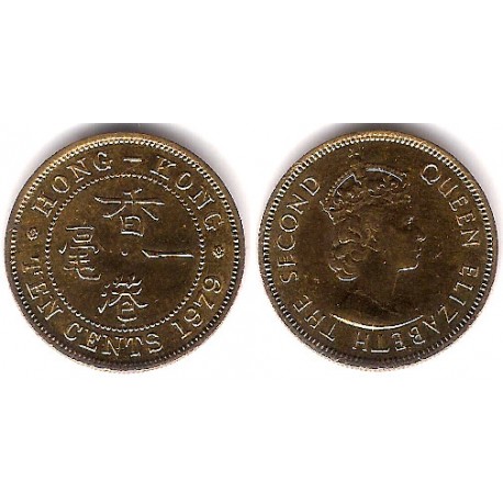 (28.3) Hong Kong. 1979. 10 Cents (EBC+)