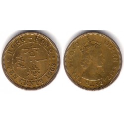 (28.1) Hong Kong. 1963. 10 Cents (MBC)