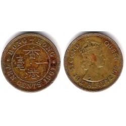 (28.1) Hong Kong. 1961. 10 Cents (BC)