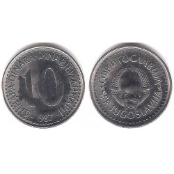 (89) Yugoslavia. 1987. 10 Dinara (SC)