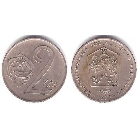 (75) Checoslovaquia. 1972. 2 Koruny (MBC)
