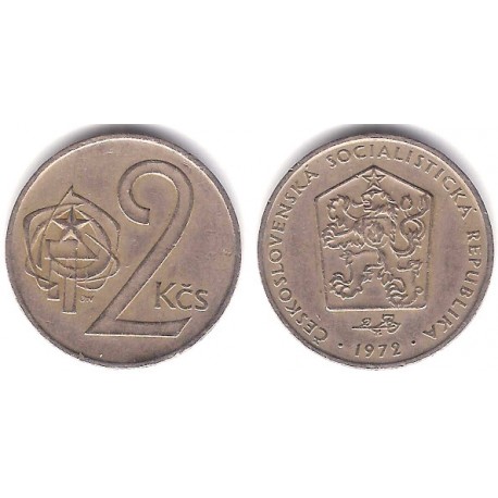(75) Checoslovaquia. 1972. 2 Koruny (MBC)