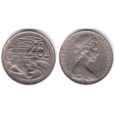 (66) Australia. 1977. 20 Cents (MBC)