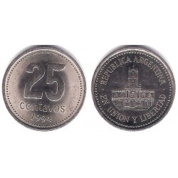 (110a) Argentina. 1994. 25 Centavos (EBC+)
