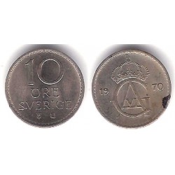 (835) Suecia. 1970. 10 Ore (MBC)