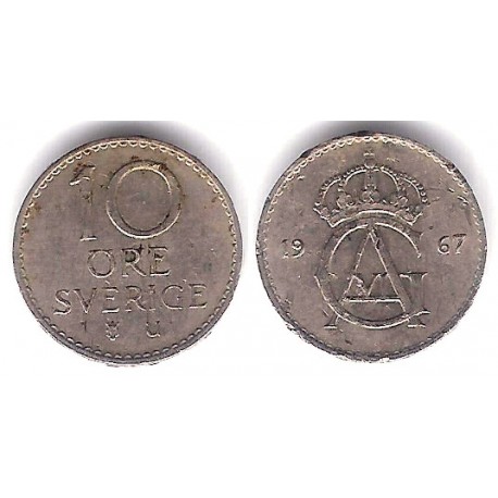 (835) Suecia. 1967. 10 Ore (MBC)