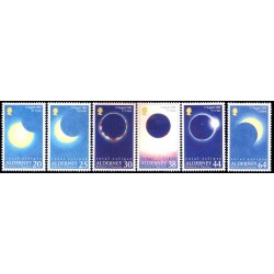 Alderney. 1999. Serie Completa (Nuevo) Eclipse Total