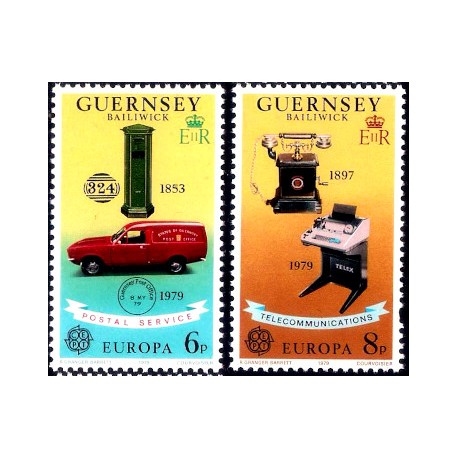 Guernsey. 1979. Serie Completa (Nuevo) EUROPA