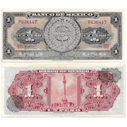 (59l) Estados Unidos Mexicanos. 1970. 1 Peso (EBC)