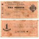 Vilafranca del Penedes. 1937. 1 Peseta (BC) Manchas