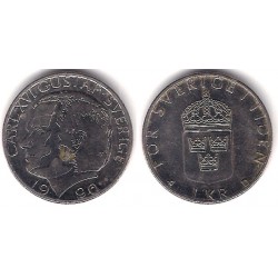 (852a) Suecia. 1990. 1 Krona (MBC)