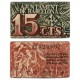Barcelona. 1937. 15 Céntimos (EBC+) Serie C