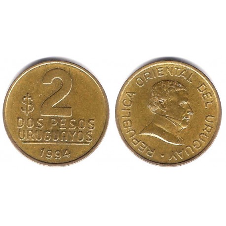 (104.1) Uruguay. 1994. 2 Pesos (MBC)