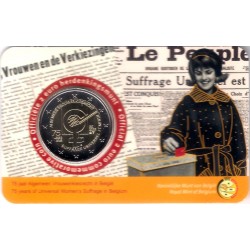 Bélgica. 2023. 2 Euro (SC) Sufragio Femenino