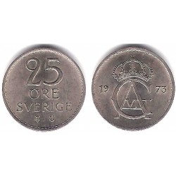 (836) Suecia. 1973. 25 Ore (MBC+)