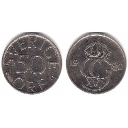 (855) Suecia. 1980. 50 Ore (MBC)