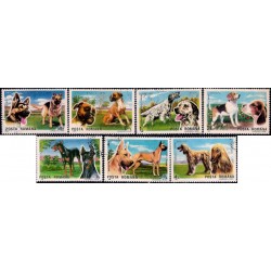 Romania. 1990. Serie Completa (Usado) Fauna. Perros Domésticos
