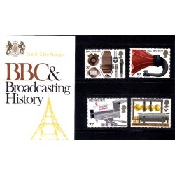 Gran Bretaña. 1972. Paquete de Presentación (Nuevo) BBC y Historia de Radiodifusión