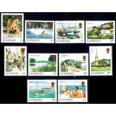Guernsey. 1984. Serie Completa (Nuevo) Serie Corriente