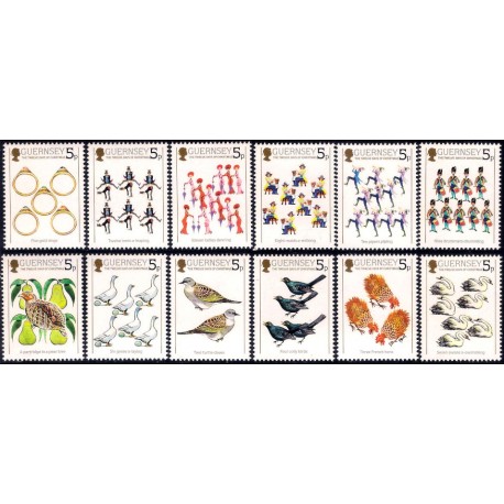 Guernsey. 1984. Serie Completa (Nuevo) Navidad