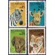 Nicaragua. 1986. Serie de 4 Valores (Usado) Fauna