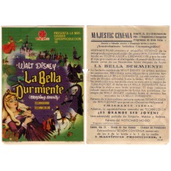La Bella Durmiente. 1961. Majestic Cinema. Pequeñas roturas en márgenes