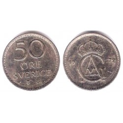 (837) Suecia. 1972. 50 Ore (MBC)