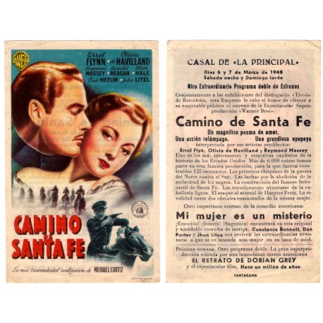 Camino de Santa Fe. 1948. Casa de La Principal