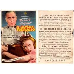 El Último Refugio. 1947. Casal de La Principal. Manchas