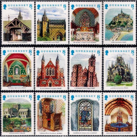 Guernsey. 1988. Serie Completa (Nuevo) Navidad