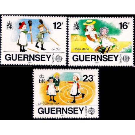 Guernsey. 1989. Serie Completa (Nuevo) EUROPA