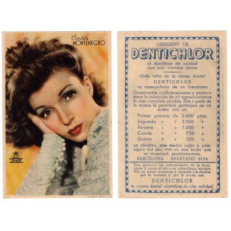 Conchita Montenegro. Publicitario
