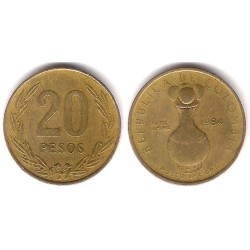 (271) Colombia. 1984. 20 Pesos (MBC)