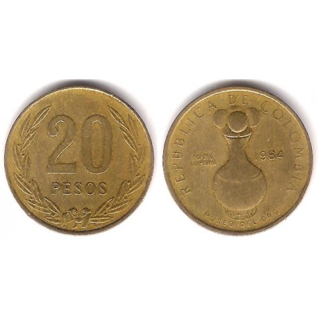 (271) Colombia. 1984. 20 Pesos (MBC)