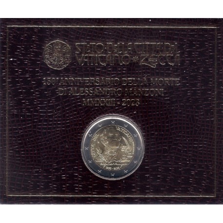 Ciudad del Vaticano. 2023. 2 Euro (SC) Alessandro Manzoni
