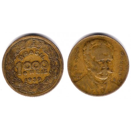 (550) Brasil. 1939. 1000 Reis (MBC-)