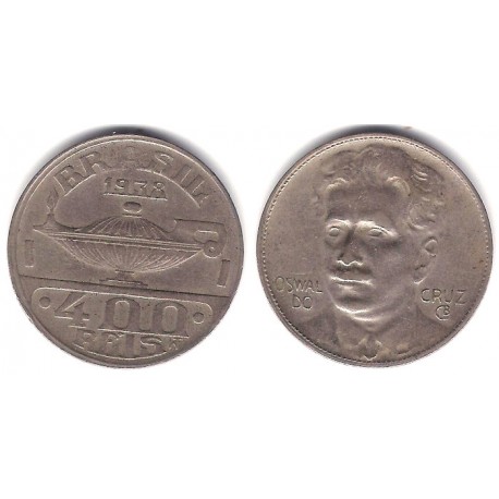 (539) Brasil. 1938. 400 Reis (MBC)