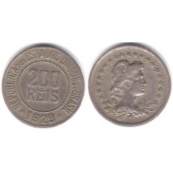 (519) Brasil. 1929. 200 Reis (MBC)