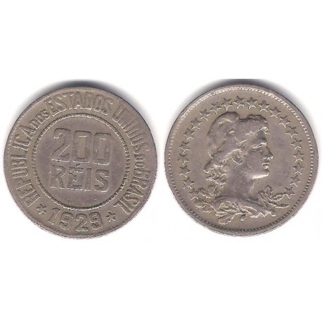 (519) Brasil. 1929. 200 Reis (MBC)