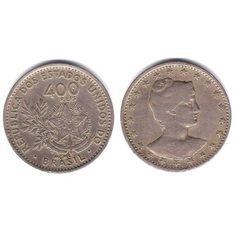 (505) Brasil. 1901. 400 Reis (MBC-)