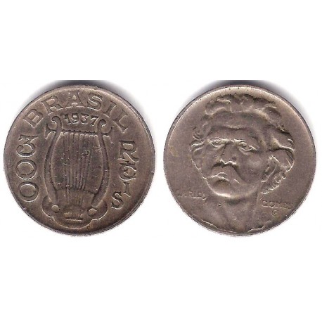 (538) Brasil. 1937. 300 Reis (MBC)