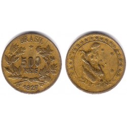 (524) Brasil. 1927. 500 Reis (MBC)
