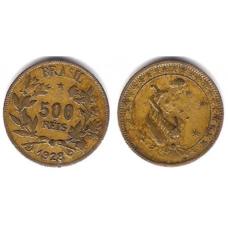 (524) Brasil. 1928. 500 Reis (MBC/MBC+)