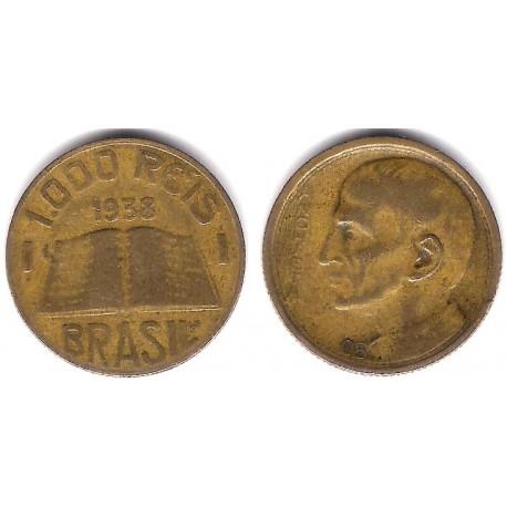 (541) Brasil. 1938. 1000 Reis (MBC-)