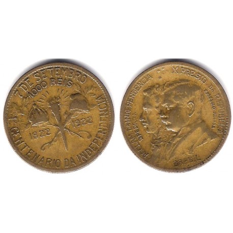 (522) Brasil. 1922. 1000 Reis (MBC)