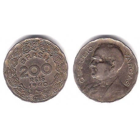 (545) Brasil. 1940. 200 Reis (MBC)