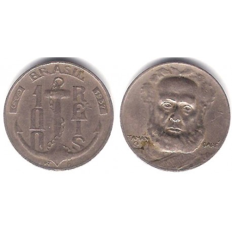 (536) Brasil. 1937. 100 Reis (MBC)