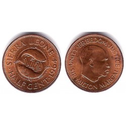 (16) Sierra Leona. 1964. ½ Cent (SC-)